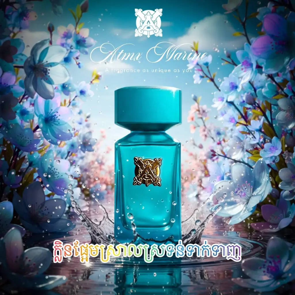 ATMX ទឹកអប់ពណ៌ខៀវ Parfum