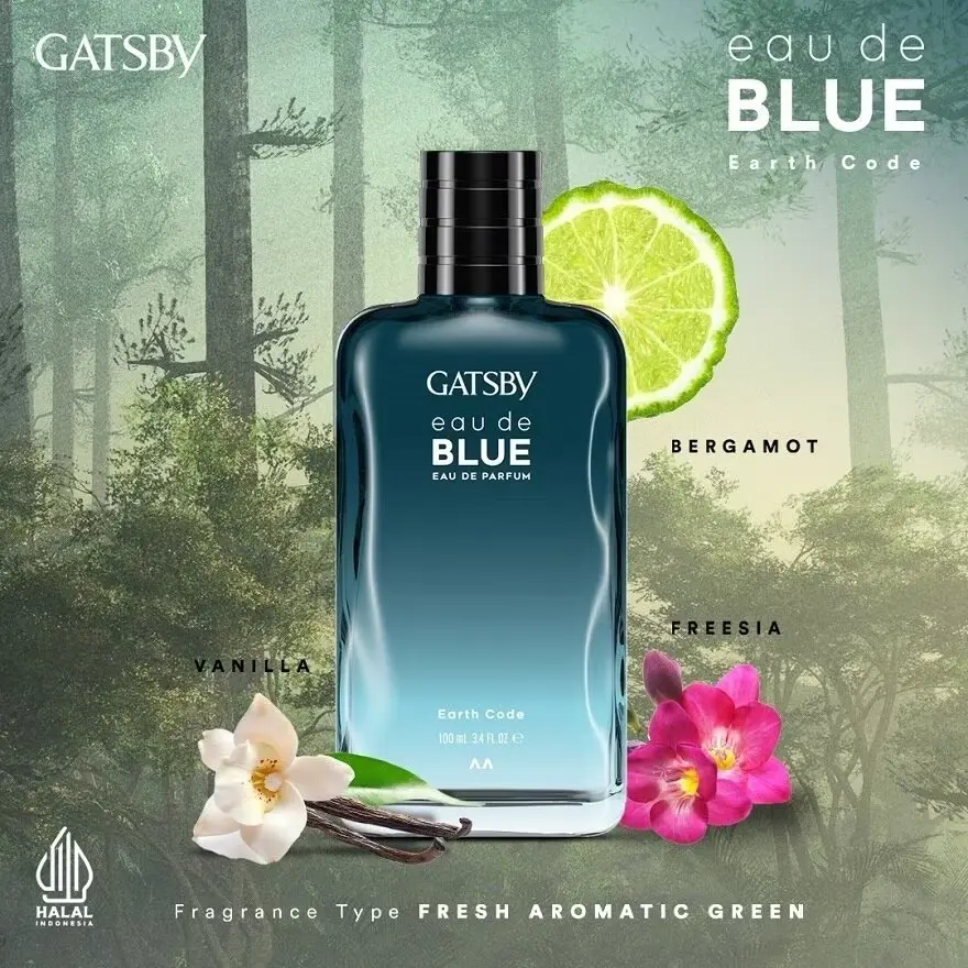 Gatsby Blue Parfum Earth Code 100ml