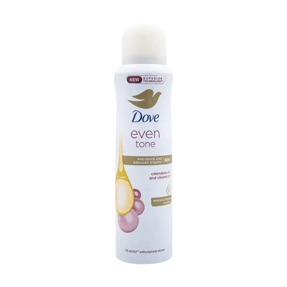 Dove Even Tone Prevents & Reduces Stains Spray 150ml