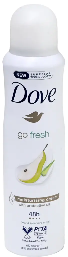Dove Go Fresh Pear & Aloe Vera Spray 150ml