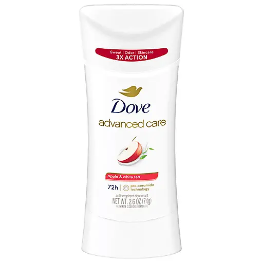Dove Advanced Care Apple & White Tea 74g