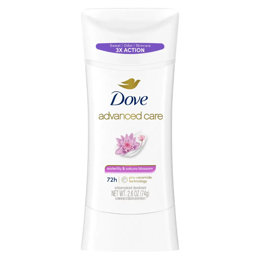 Dove advanced waterlily & sakura blossom 74g