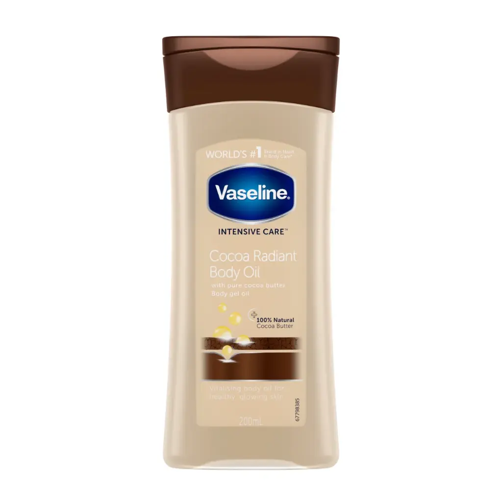 [411272] Vaseline Cocoa Radiant Body Oil Word's #1 200ml
