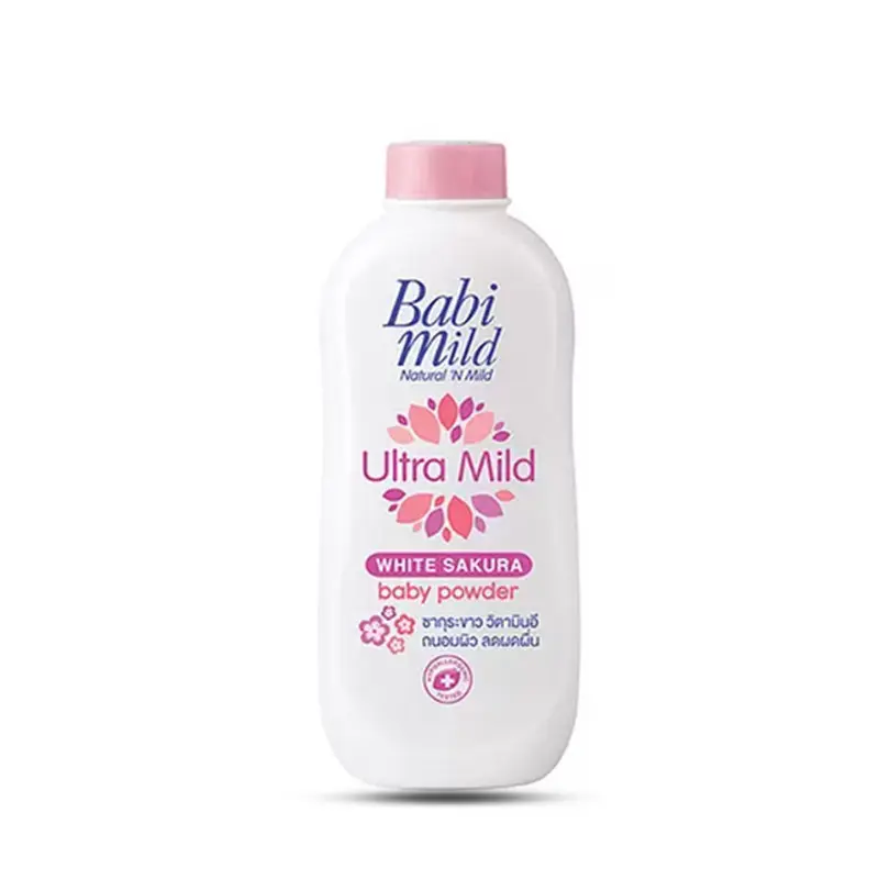 Babi Mild-ម្សៅក្លិនផ្កាសាគូរ៉ាស 380ml