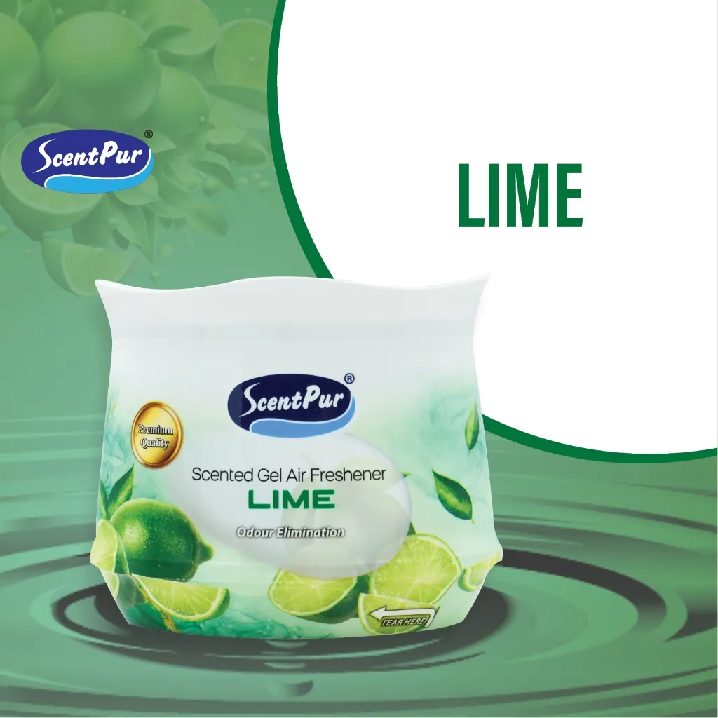 Scrent Pur Air fresh Gel #Lime 210g-1314