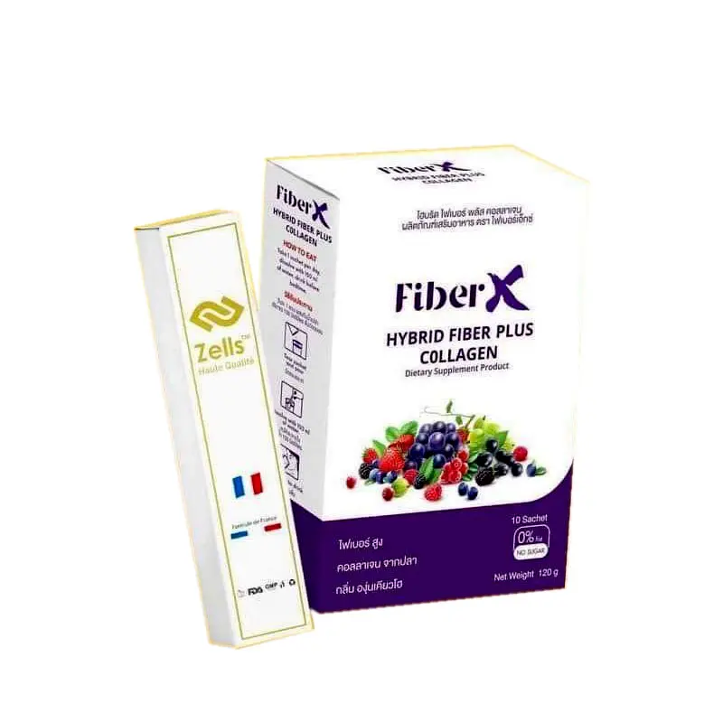 Fiber x-សរសៃfiber&កូឡាជែន 120g