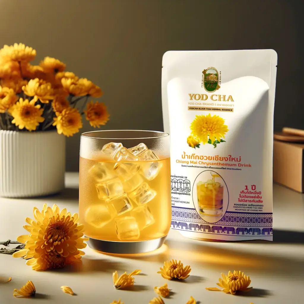 YOD CHA ទឹកផ្កាស្បៃរឿង 180ml