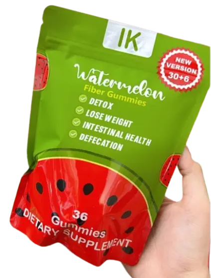 IK Fiber Gummies Watermelon 36pcs