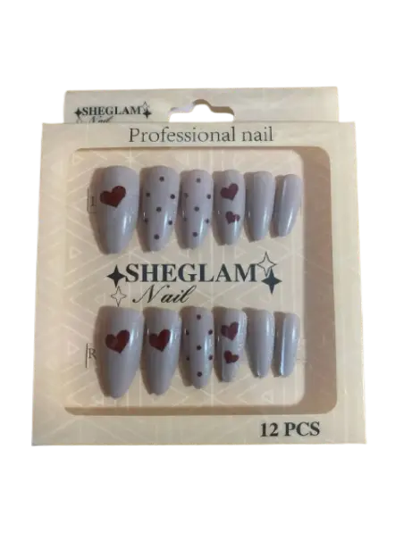 Sheglam Nail Art ម៉ូតក្រចក #774 *12pcs