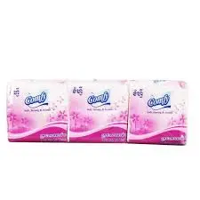 Comfy ក្រដាសអនាម័យ ផ្កាឈូក