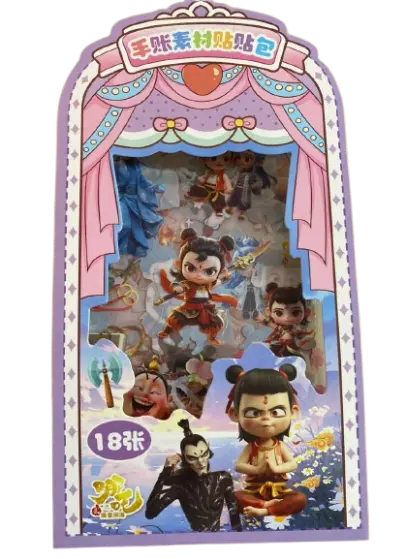 [414088] Sticker បិតសៀវភៅតុក្កតា #C-3488 18pcs