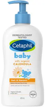 Cetaphil Baby Wash & Shampoo Calendula 400ml