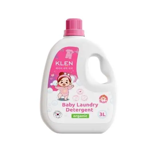 [414099] Klen Baby Laundry Detergent Pink 3L*4