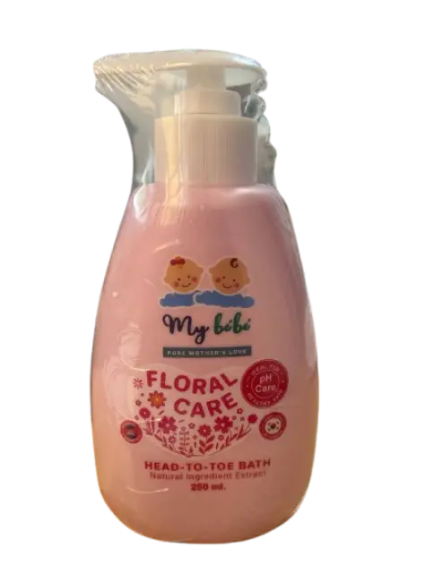 [414126] My Bebe Floral Care Head To Toe Bath 250ml*24