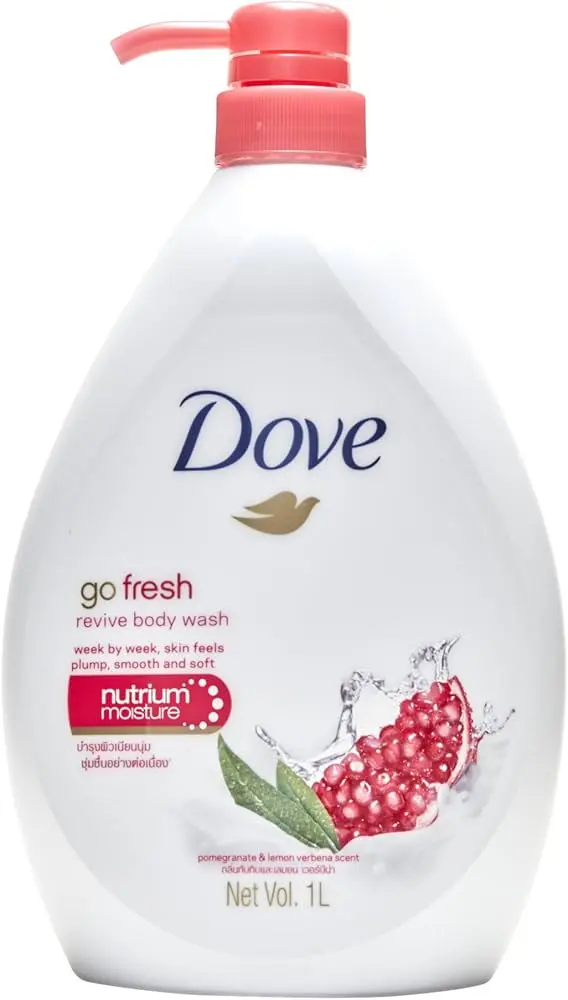 [417287] Dove សាប៊ូដុសខ្លួនផ្កាឈូក 1000ml 
