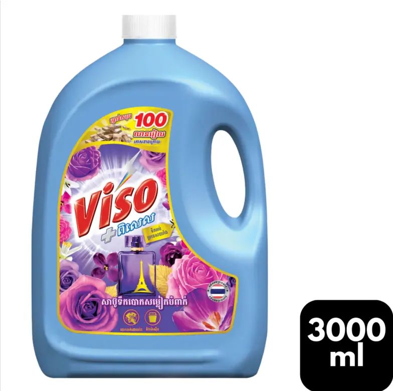 [418067] Viso បោកខោអាវទឹក Paris Perfume 3L