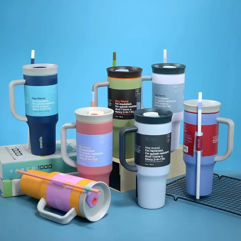 Bottle Straw Mode 2 in 1 lid 1185ml