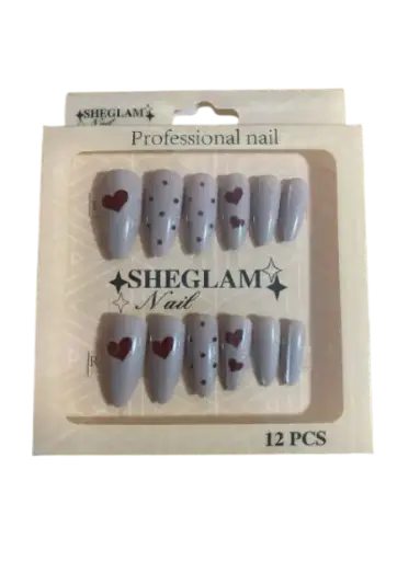 [401013] Sheglam Nail Art ម៉ូតក្រចក #774 *12pcs