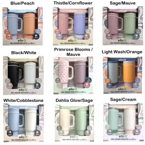 [400414] ELLO 40oz Vacuum Insulated Tumbless 1183ml