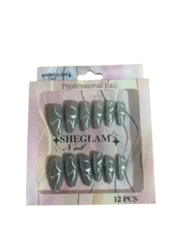 [401015] Sheglam Nail Art ម៉ូតក្រចក #777 *12pcs