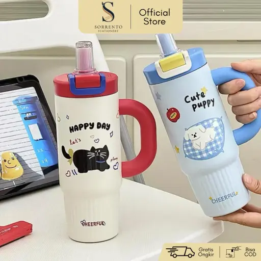 [400494] Vacuum Cup Cheerful #YSM8718 750ml