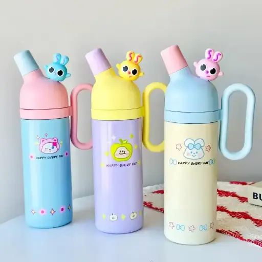 [400503] Warm Vacuum Cup Happy Every day 800ml