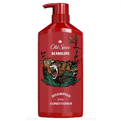 [415010] Old Spice BeargLove Shampoo & Conditioner 650ml