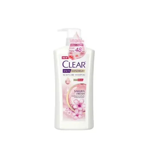 [415018] CLEAR-សាប៊ូកក់សក់ផ្កាឈូក 480ml