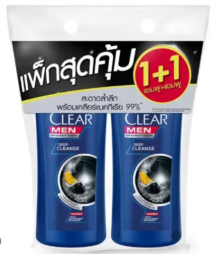 [415030] Clear បុរសDeep Cleanse 370ml*2