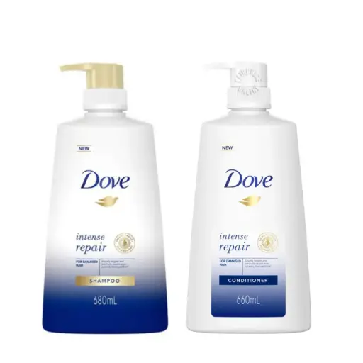 [415064] Dove-សាប៊ូកក់ 425ml និងបន្ទន់សក់ 425ml