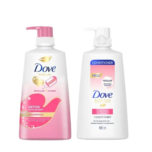 [415065] Dove-សាប៊ូកក់ក្រែមបន្ទន់ផ្កាឈូក 380ml x2 