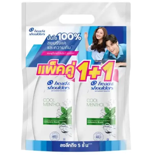 Head&Shouldersកក់Menthol​370ml*2