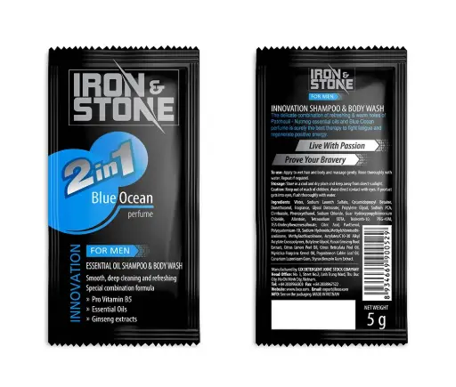 [415107] IRON & STONE-សាប៊ូកក់សក់ 5g