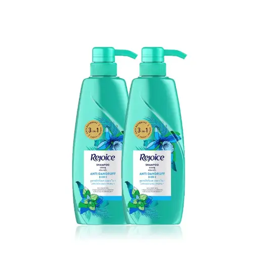 [415214] REJOICE-សាប៊ូកក់សក់3IN1 410ml x2