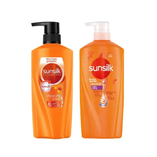 [415244] Sunsilk-បន្ទន់+សាប៊ូកក់សក់ 350ml x2