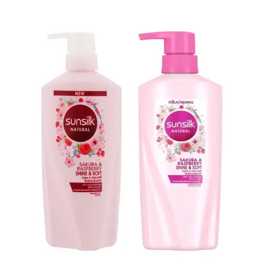 [415253] Sunsilk-សាប៊ូកក់ 425ml និងបន្ទន់សក់ 425ml