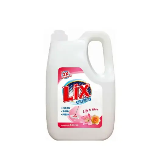 [416017] LIX-ទឹកសម្អាតការ៉ូពណ៏ផ្កាឈូក 5L