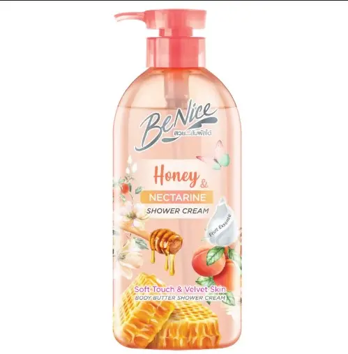 [417011] BeNice Nectarineដុសខ្លួនទឹកឃ្មុំ450ml