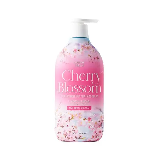 [417064] Happy Bath Cherry Blossom Body Wash 900g