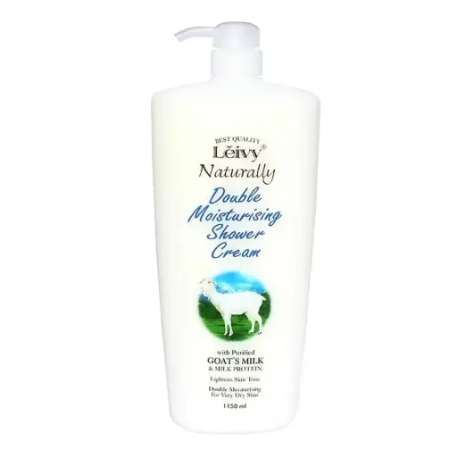 [417075] Leivy Shower Cream Goat's Milk & Pearl Powder 1100ml