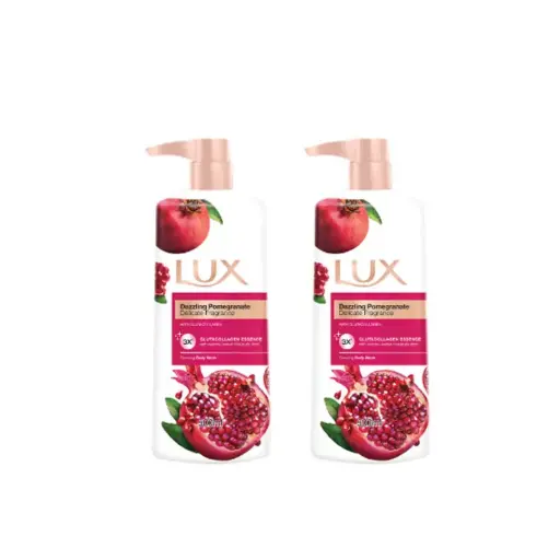 [417108] LUX-សាប៊ូដុសខ្លួនក្លូតា 500ml x2