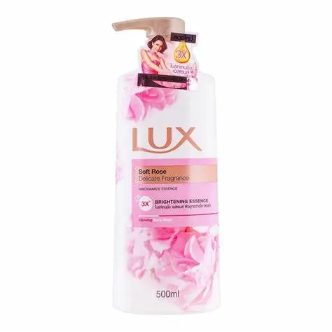 [417114] LUX-ស្បែកទន់ល្មើយផ្កាឈូក 500ml