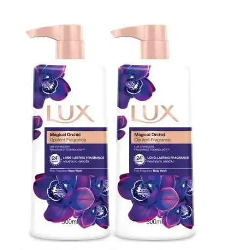 [417117] LUX សាប៊ូដុសខ្លួនMagical 450ml x2