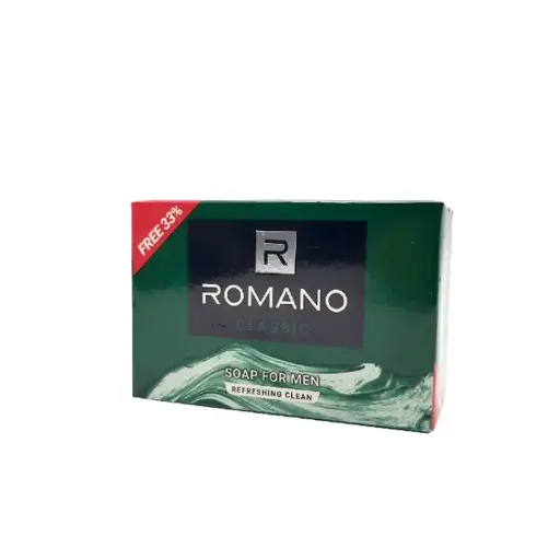 [417173] ROMANO-សាប៊ូដុំក្លាស់សីក 120g
