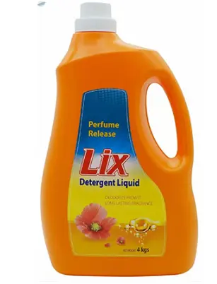 [418029] LIX Liquid សាប៊ូបោកខោអាវក្លិនទឹកអប់ 4kg