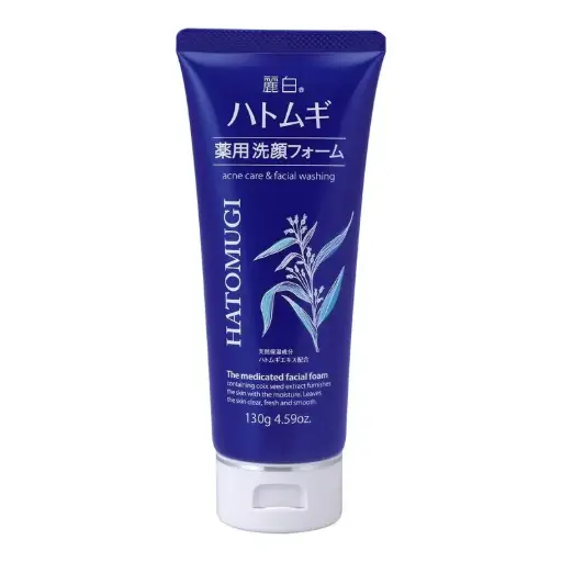[419054] HATOMUGI Medicated facial foam 130g