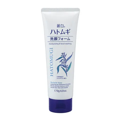 [419055] HATOMUGI The Facial Foam White 170g