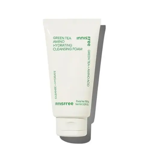 [419128] InnisFree Cleansing Foam Green Tea+Amino Acid 150g