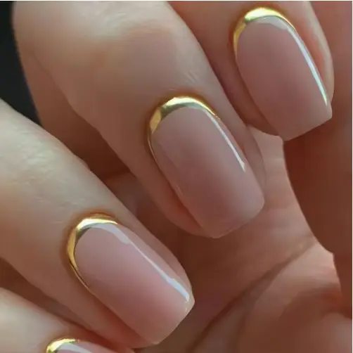 [401035] Natural & Comfortable ម៉ូតរលោងឆ្នូតមាសគល់ 24pcs