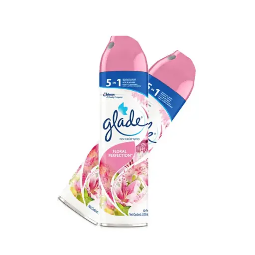 [421100] Glade®-ស្រ្ពាយបាញ់ភាពល្អឥតខ្ចោះនៃក្លិនផ្កា 320ml